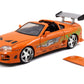 Fast & Furious - 1995 Toyota Supra 1:24 with Brian Hollywood Ride - Ozzie Collectables