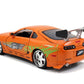 Fast & Furious - 1995 Toyota Supra 1:24 with Brian Hollywood Ride - Ozzie Collectables