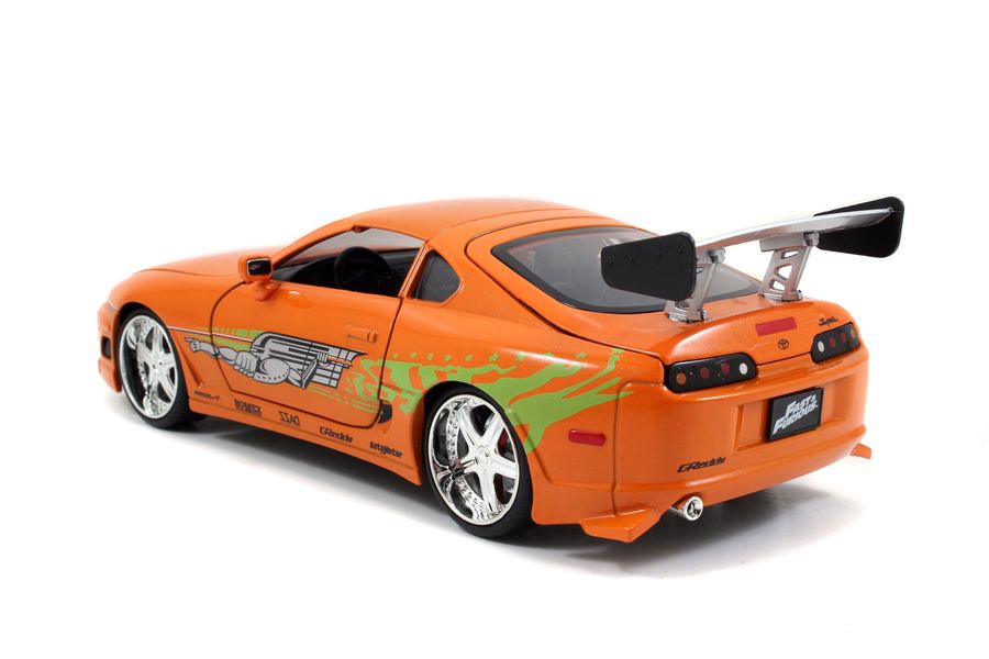 Fast & Furious - 1995 Toyota Supra 1:24 with Brian Hollywood Ride - Ozzie Collectables