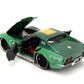 Street Fighter - Chevrolet Corvette Stingray ZL1 (1969) 1:22 Scale with Cammy Figure