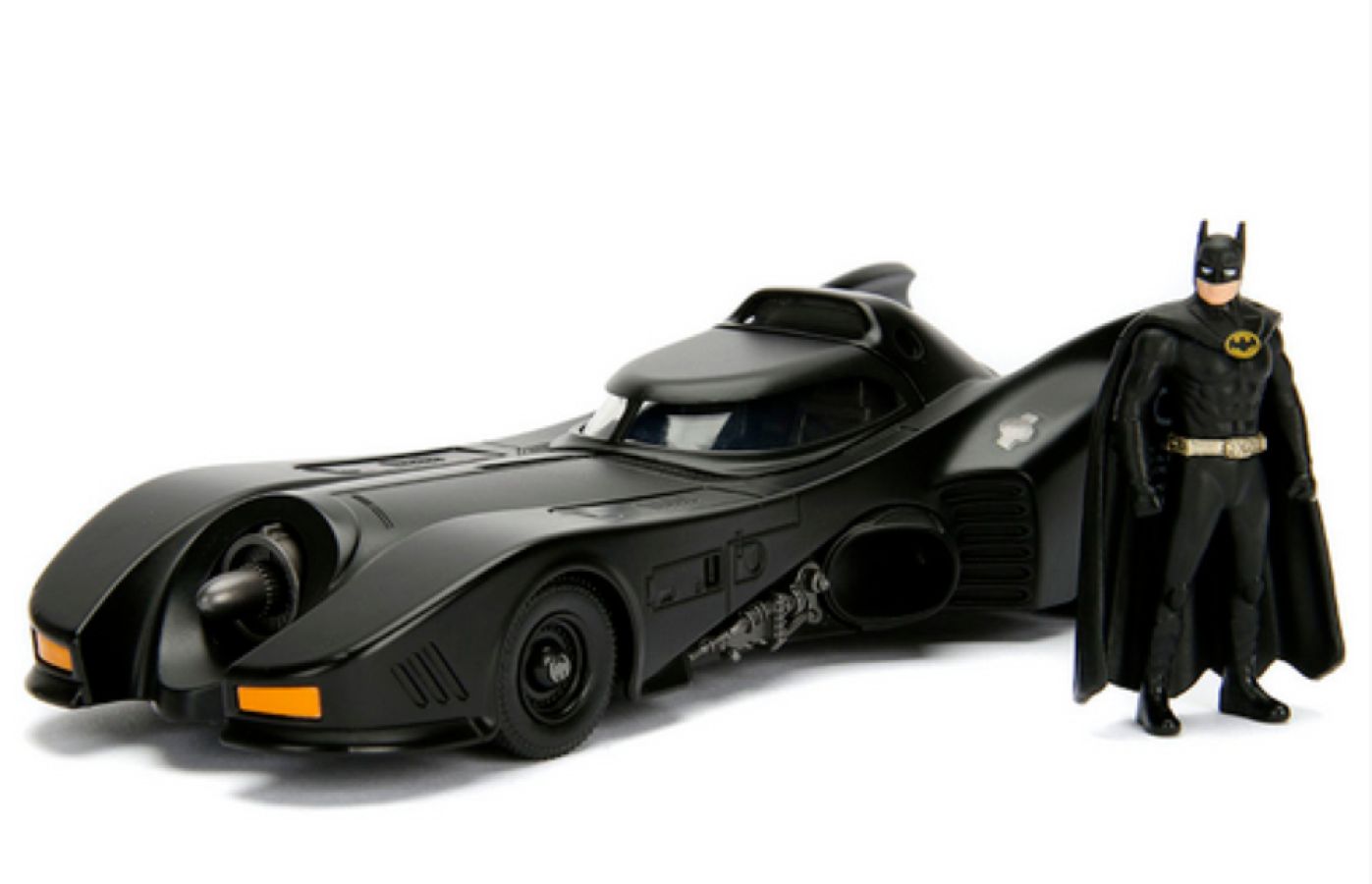 Batman (1989) - Batmobile with Batman 1:24 Scale Diecast Model Kit
