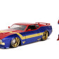 Captain Marvel - 1973 Ford Mustang Mach 1 1:24 Scale Hollywood Ride - Ozzie Collectables