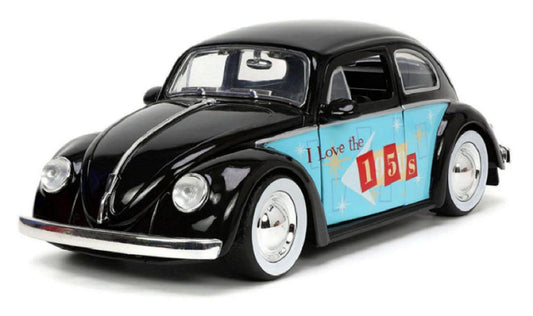 I Love The - 50's 1959 Volkswagon Beetle 1:24 Scale