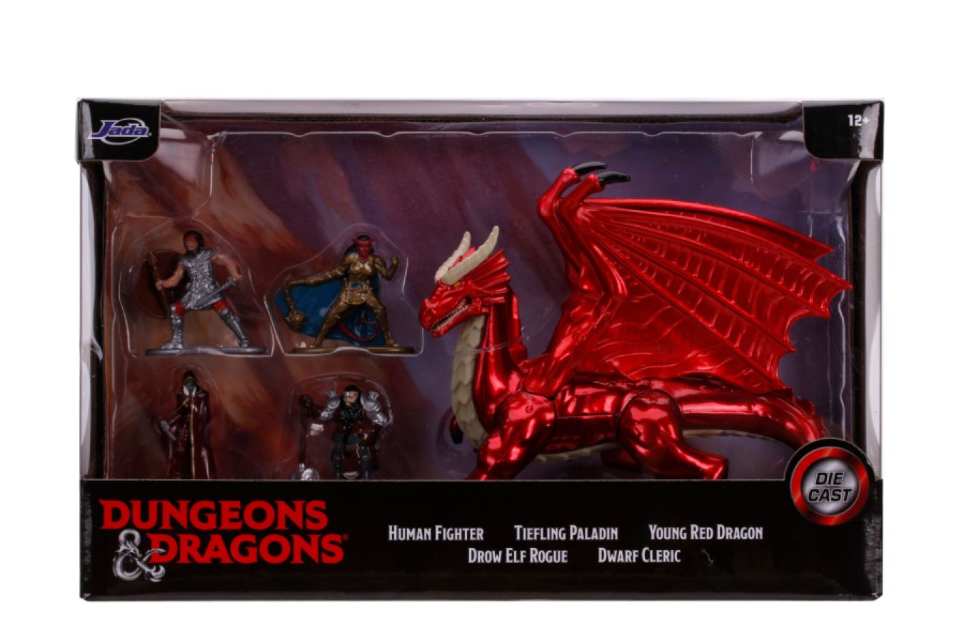 Dungeons & Dragons - 1.65" Metal Figure Deluxe Pack