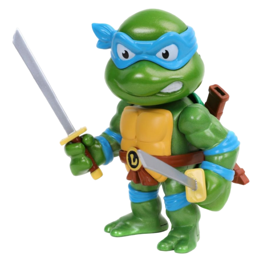 Teenage Mutant Ninja Turtles (TV 1987) - Leonardo 4" Metals Figure