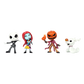 Nightmare Before Christmas - 2.5" Diecast MetalFig 4-Pack