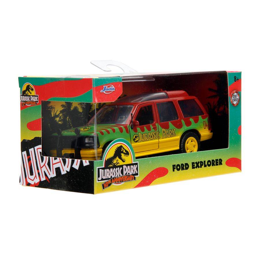 Jurassic Park - 1993 Ford Explorer 1:32 Scale Vehicle (30th Anniversary)