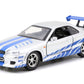Fast & Furious - Brian's Nissan Skyline GT-R Twin Pack 1:32 Scale