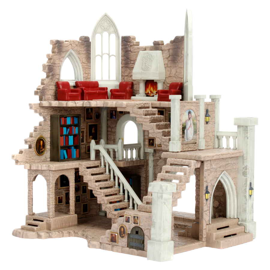 Harry Potter - Hogwarts Scene with 10 Nano MetalFig Play Set