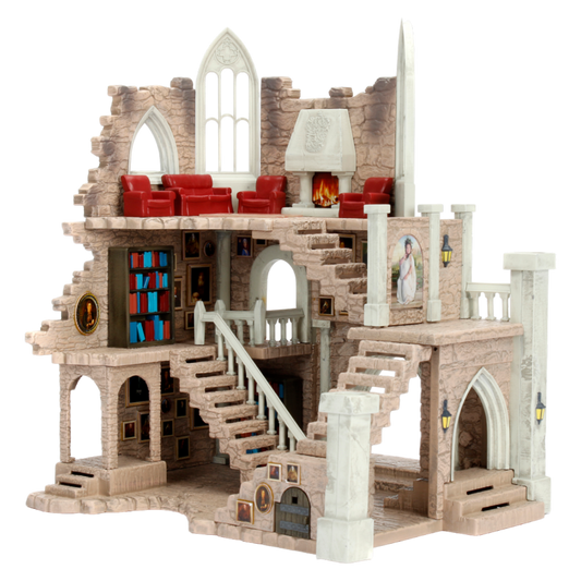 Harry Potter - Hogwarts Scene with 10 Nano MetalFig Play Set