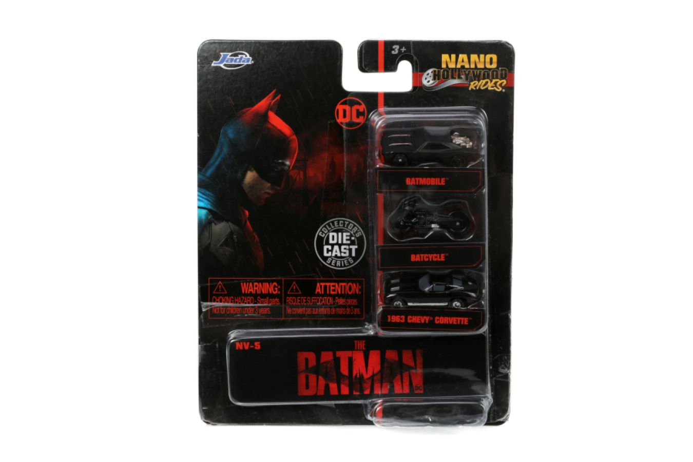 The Batman - Nano Hollywood Ride 3-Pack
