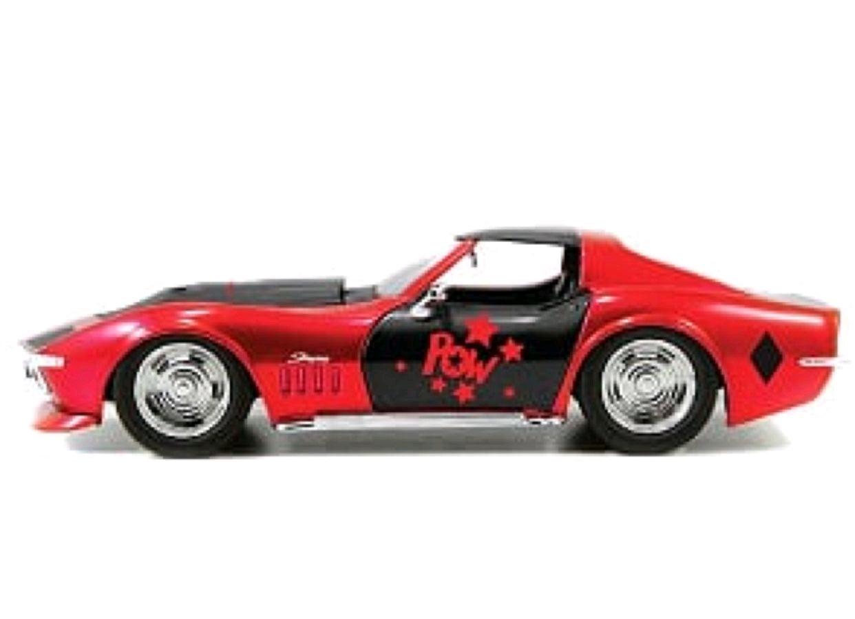 Batman - '69 Corvette Stingray Harley Quinn 1:32 Scale Hollywood Ride
