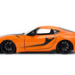 Fast and Furious 9 - 2020 Toyota Supra Metallic Orange 1:24 Scale Hollywood Ride