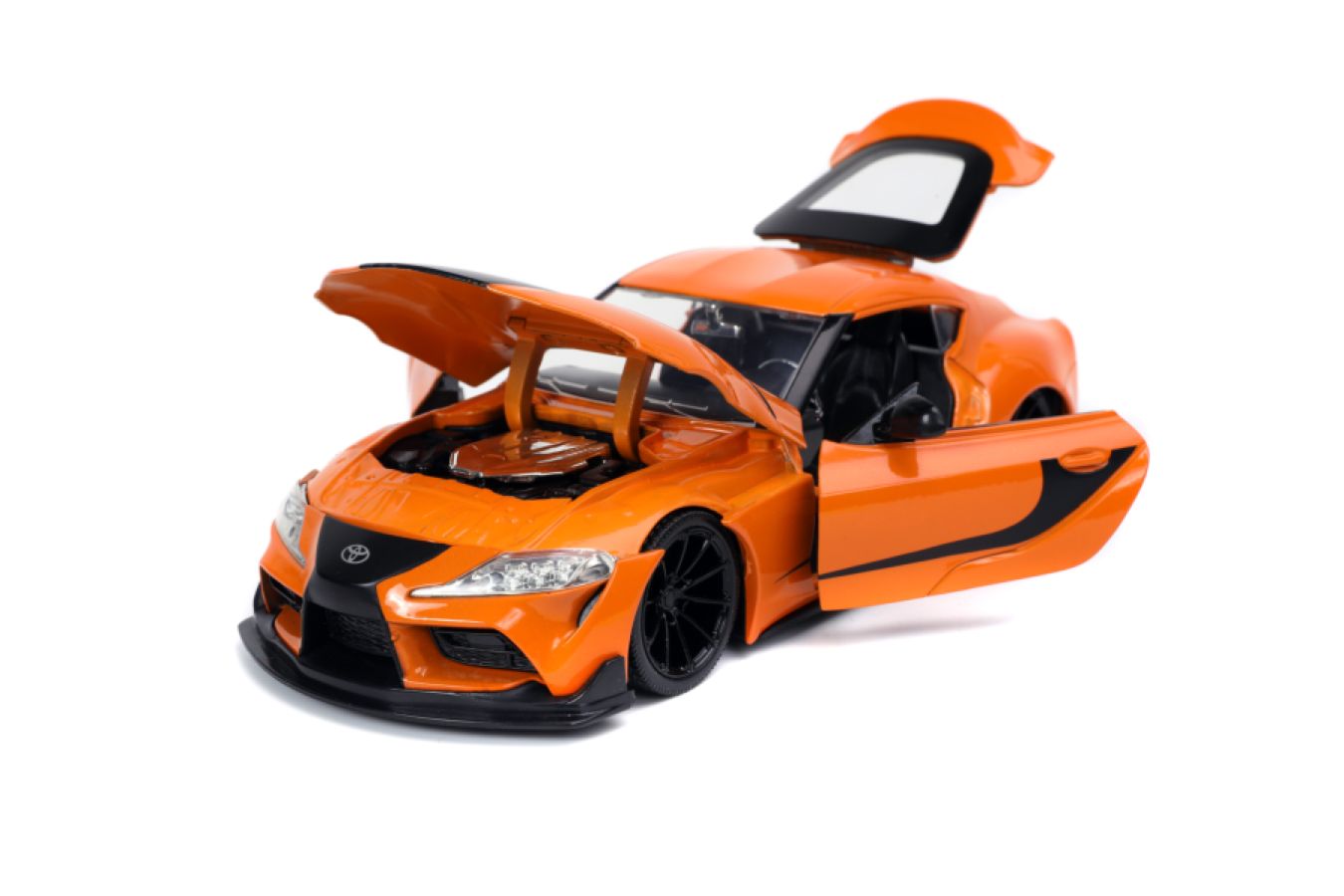 Fast and Furious 9 - 2020 Toyota Supra Metallic Orange 1:24 Scale Hollywood Ride