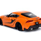 Fast and Furious 9 - 2020 Toyota Supra Metallic Orange 1:24 Scale Hollywood Ride