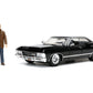 Supernatural - '67 Chevy Impala with Dean 1:24 Scale Hollywood Ride