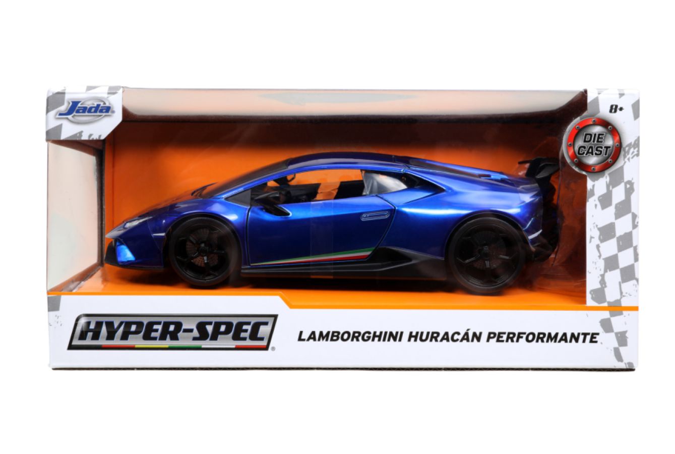 Hyperspec - 2017 Lamborghini Huracan Blue 1:24 Scale