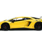 Hyperspec - 2017 Lamborghini Aventador Yellow 1:24 Scale