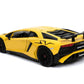 Hyperspec - 2017 Lamborghini Aventador Yellow 1:24 Scale