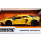 Hyperspec - 2017 Lamborghini Aventador Yellow 1:24 Scale