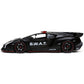 Hyperspec - 2017 Lamborghini Veneno Black 1:24 Scale
