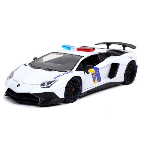 Hyperspec - 2017 Lamborghini Aventador White 1:24 Scale