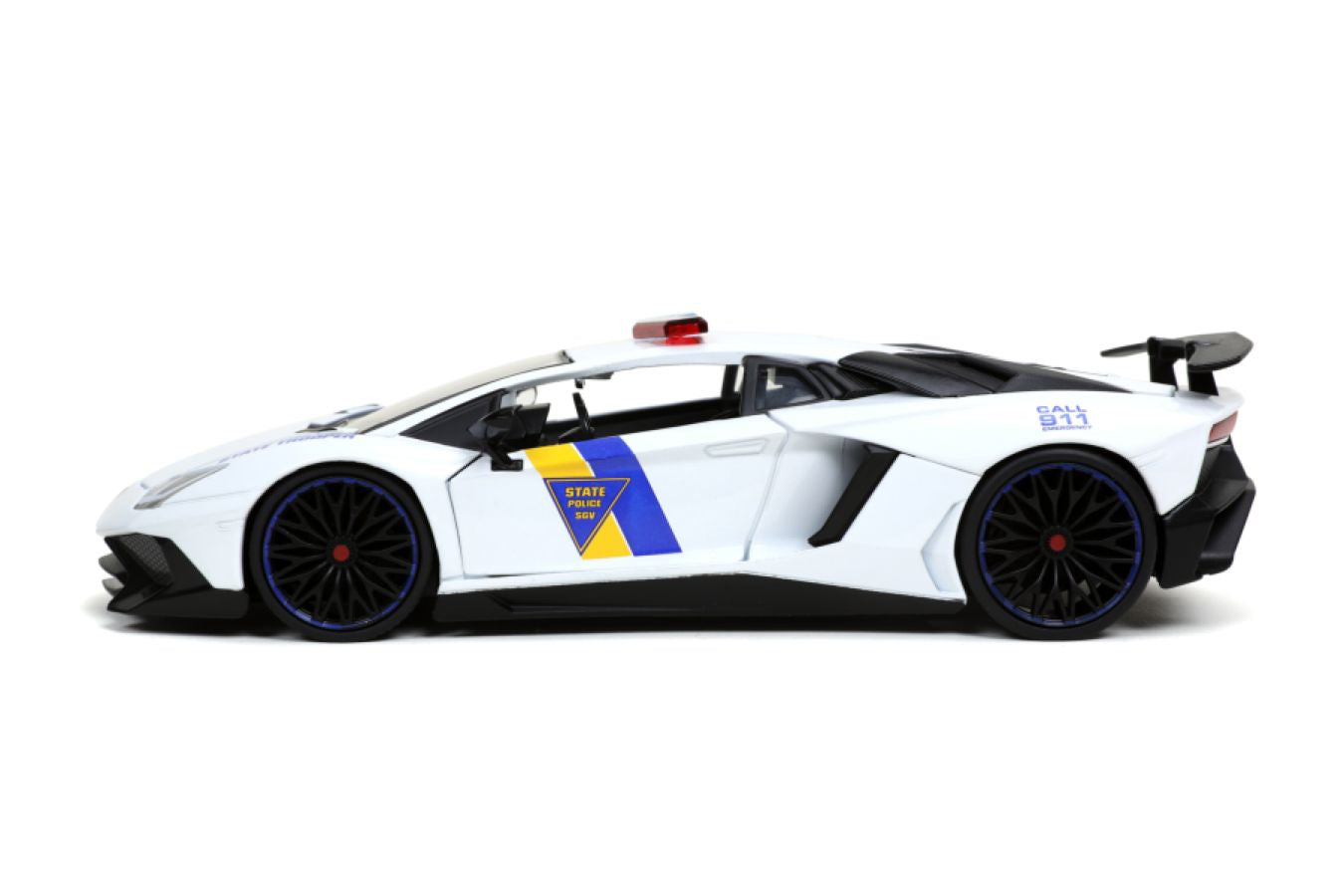 Hyperspec - 2017 Lamborghini Aventador White 1:24 Scale