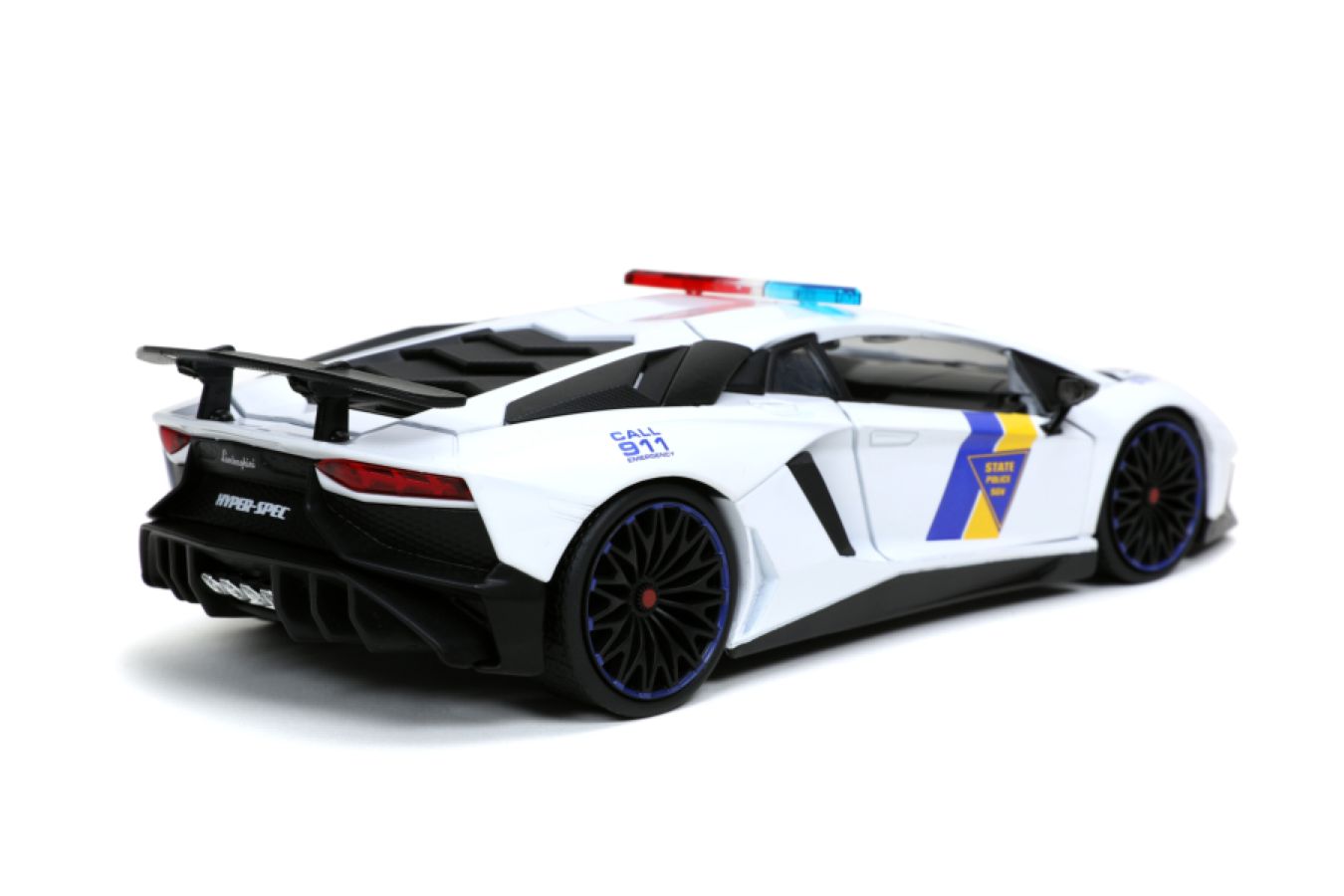 Hyperspec - 2017 Lamborghini Aventador White 1:24 Scale