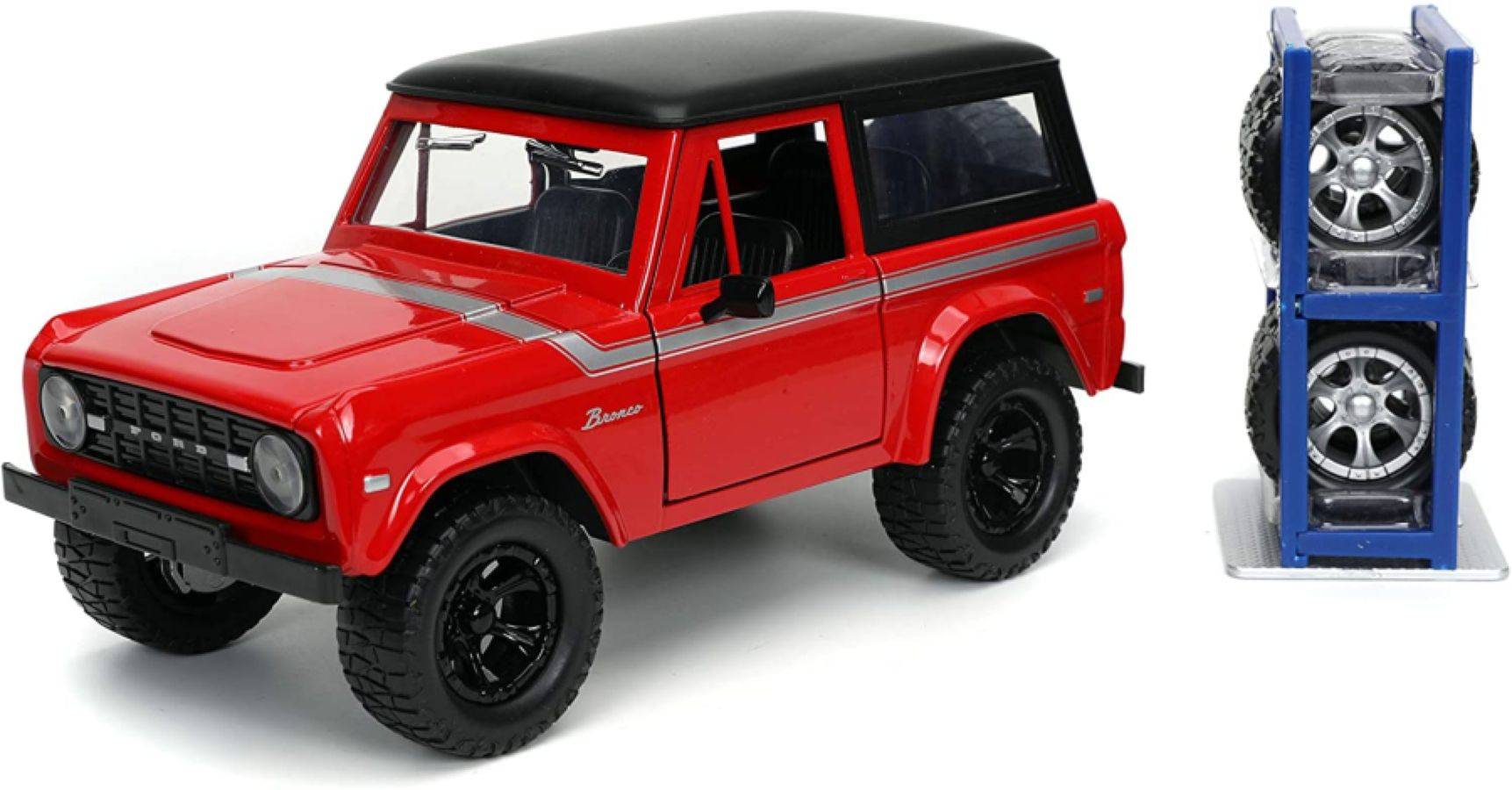 Just Trucks - 1973 Ford Bronco-Hard Top 1:24 Scale