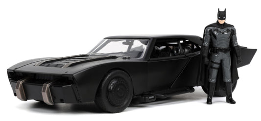 The Batman - Batmobile with Batman 1:24 Scale Hollywood Ride