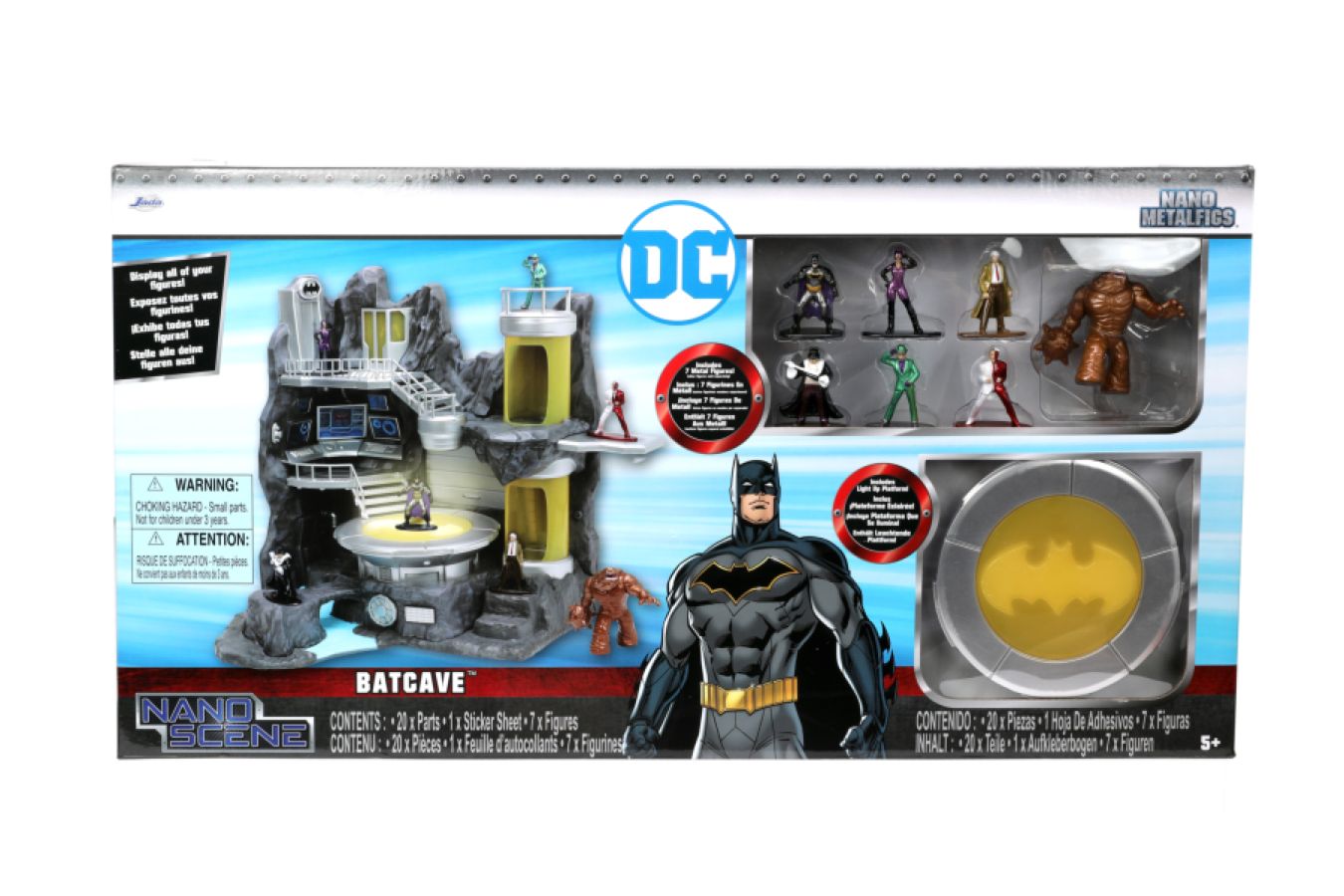 DC Comics - Batcave NanoScene with Figures Value Box