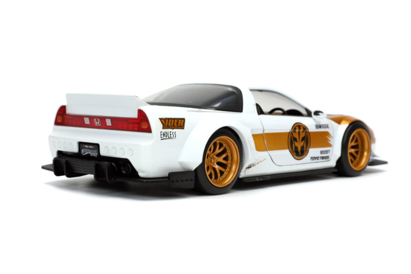 Power Rangers - 2002 Honda NSX 1:24 with White Ranger Figure