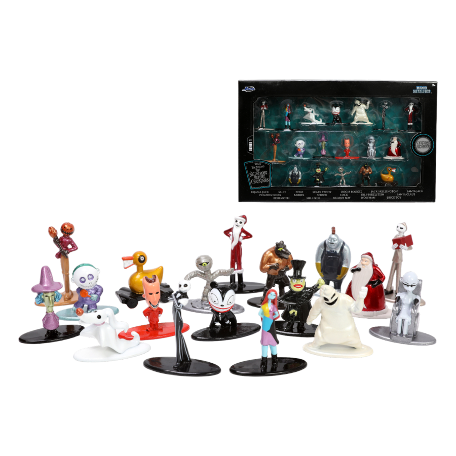 Nightmare Before Christmas - Nano MetalFig 18-Pack