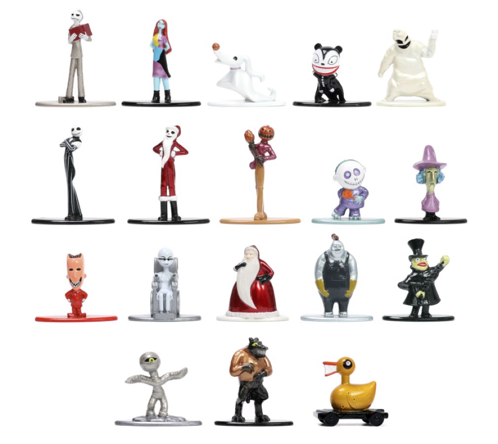 Nightmare Before Christmas - Nano MetalFig 18-Pack