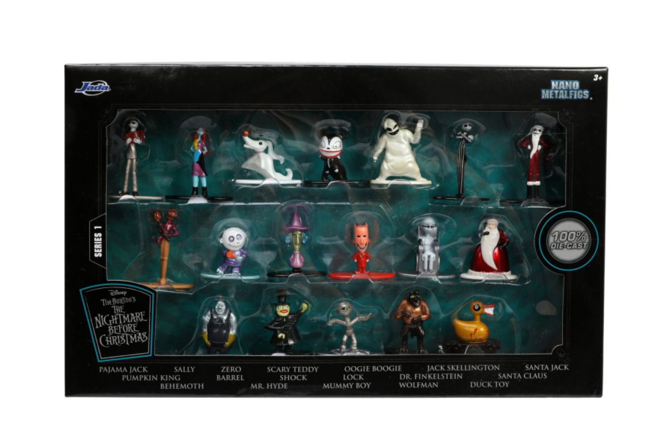 Nightmare Before Christmas - Nano MetalFig 18-Pack
