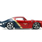 DC Comics - 1972 Pontiac Firebird with Wonder Woman 1:32 Scale