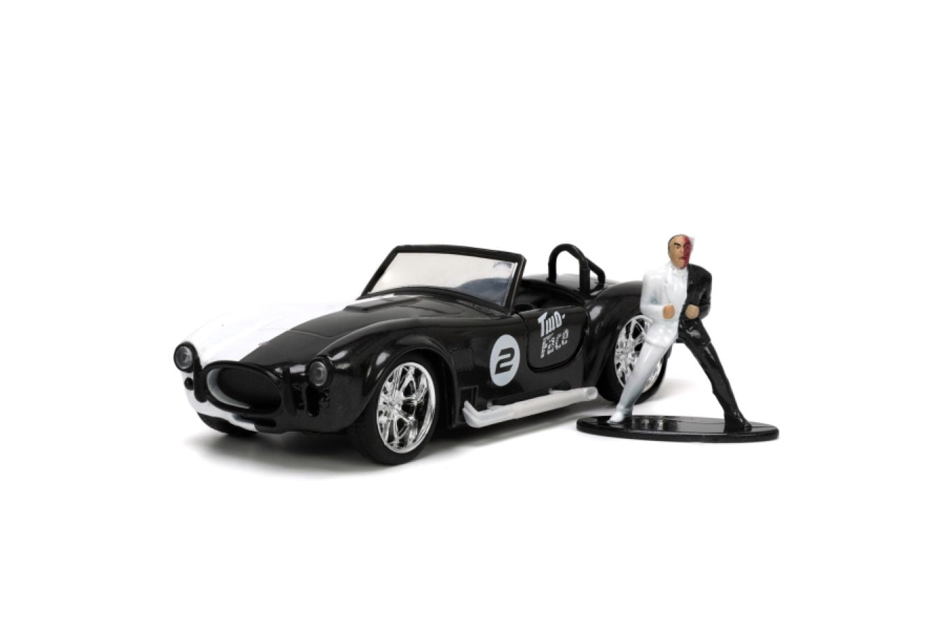Batman (comics) - 1965 Shelby Cobra with Two-Face Figure 1:32 Scale