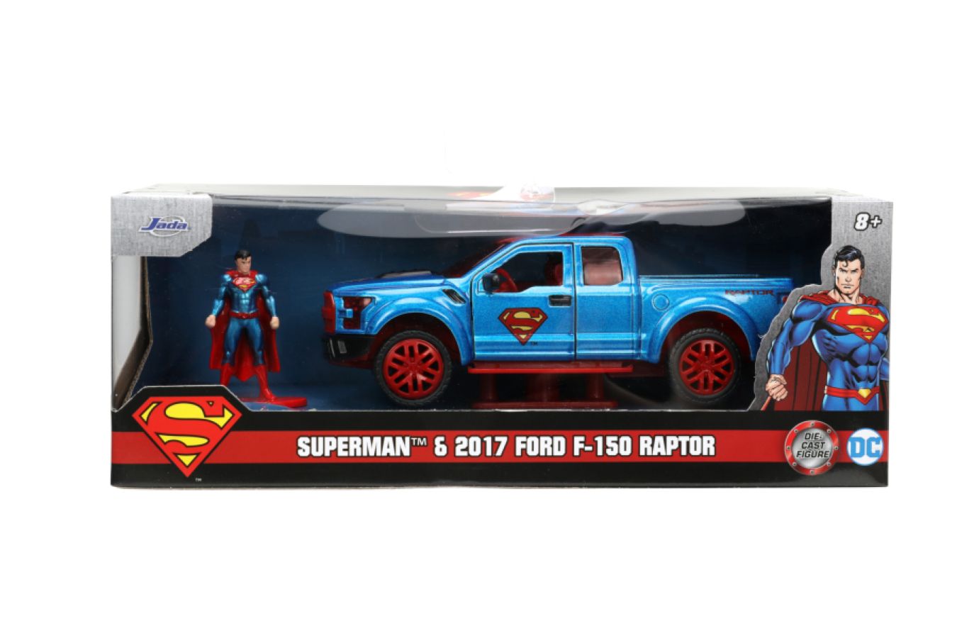 DC - 2017 Ford F-150 Raptor W/Superman 1:32 Scale