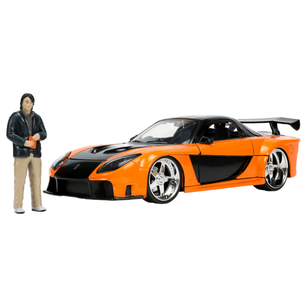 Fast & Furious 1997 Mazda RX-7 限定版 Fast and Furious - 1997 Mazda RX-7 with Han 1:24 Scale Hollywood