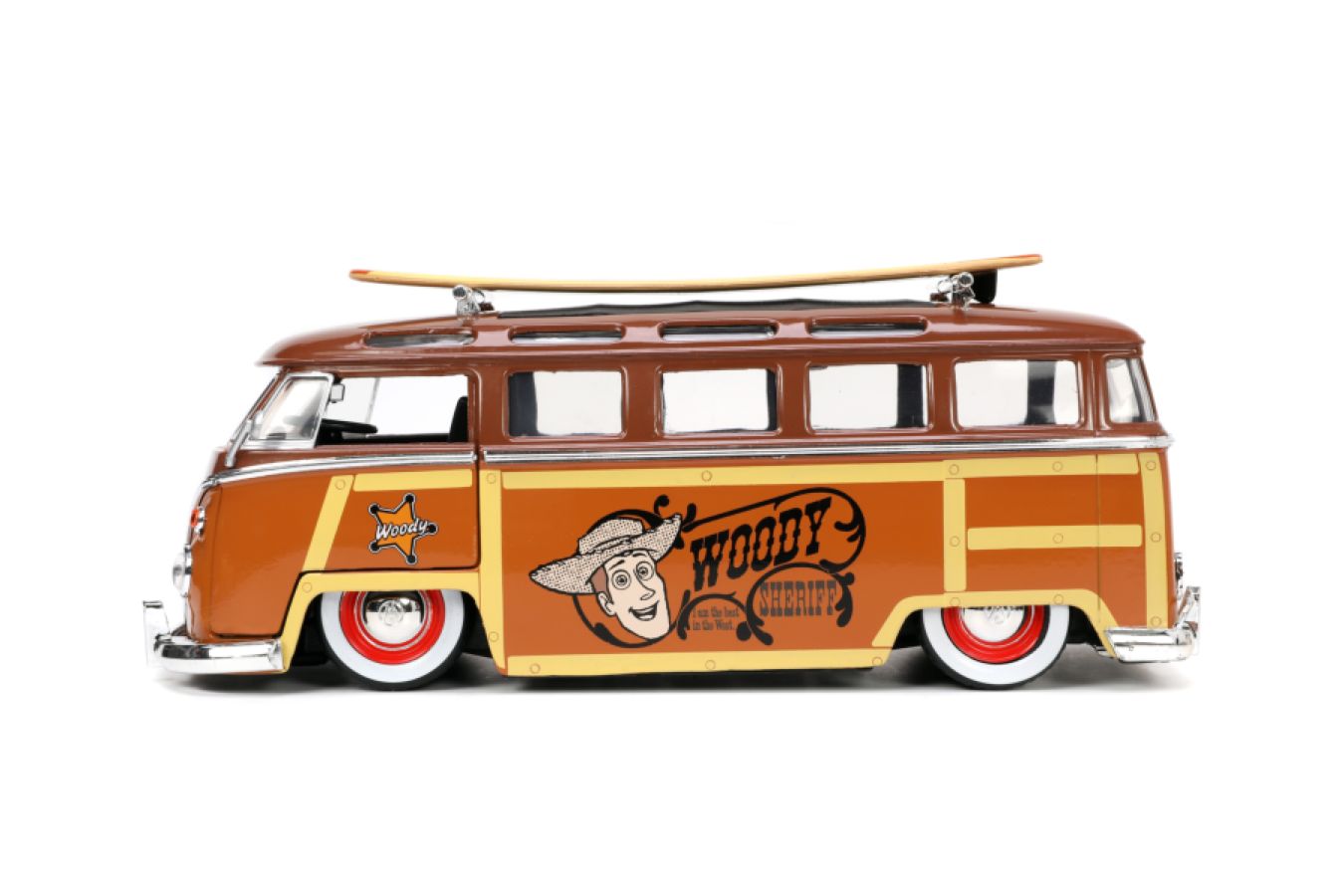 Toy Story - 1962 Volkswagen Bus 1:24 with Woody Diecast Figure