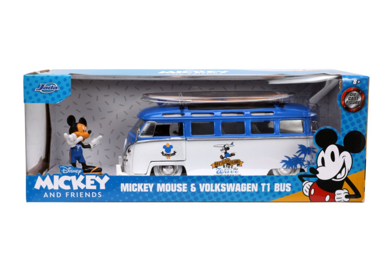 Disney - 1962 Volkswagen Bus 1:24 Scale with Mickey Figure