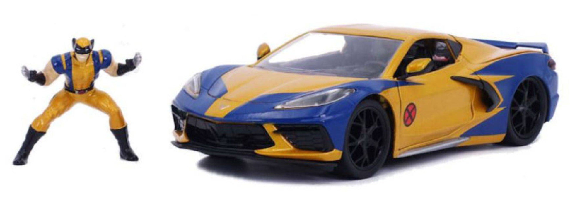 Marvel Comics - Wolverine & 2020 Chevy Corvette 1:24 Scale