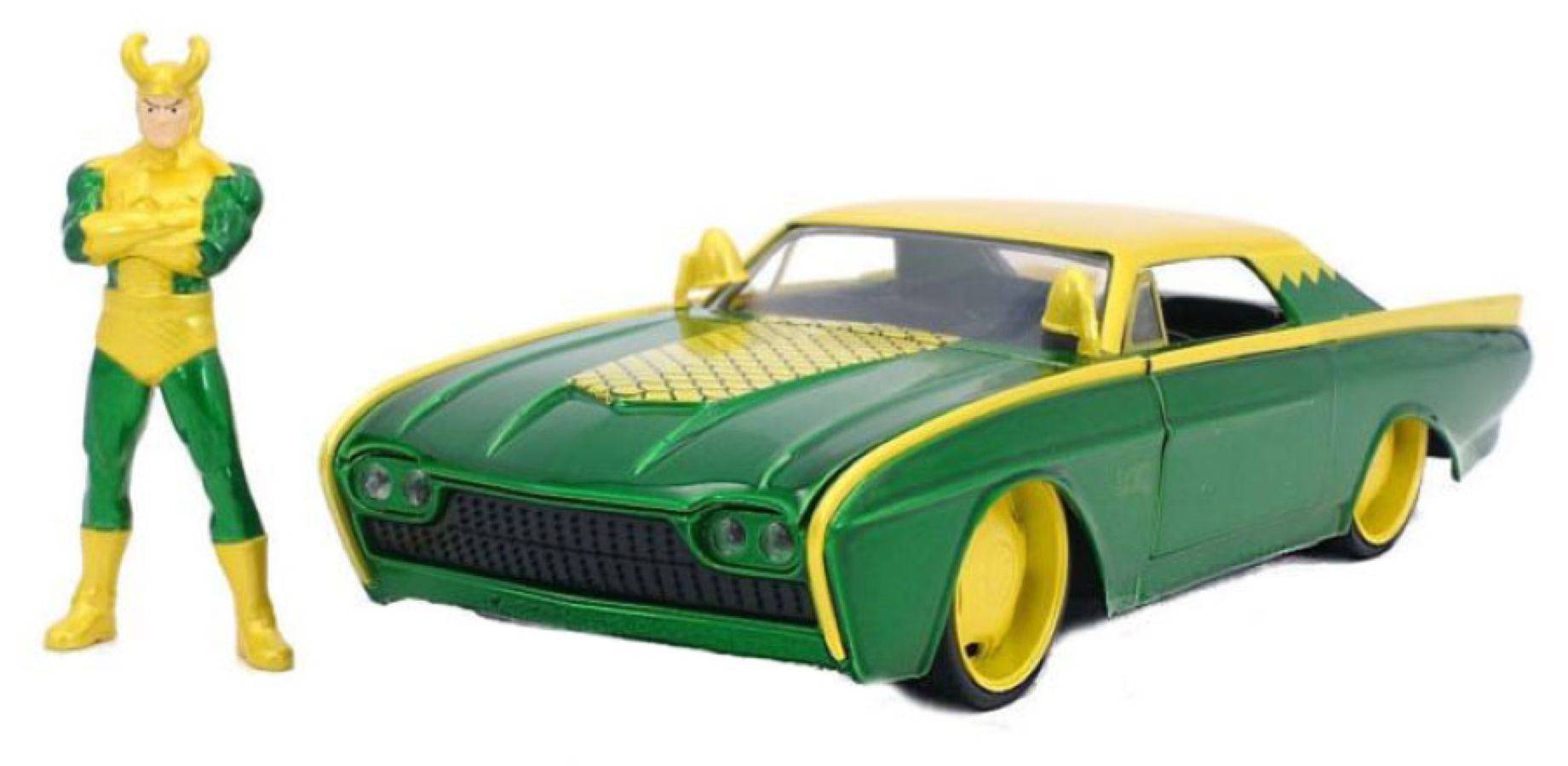Marvel Comics - Loki & 1963 Ford Thunderbird 1:24 Scale | JAD33357 ...