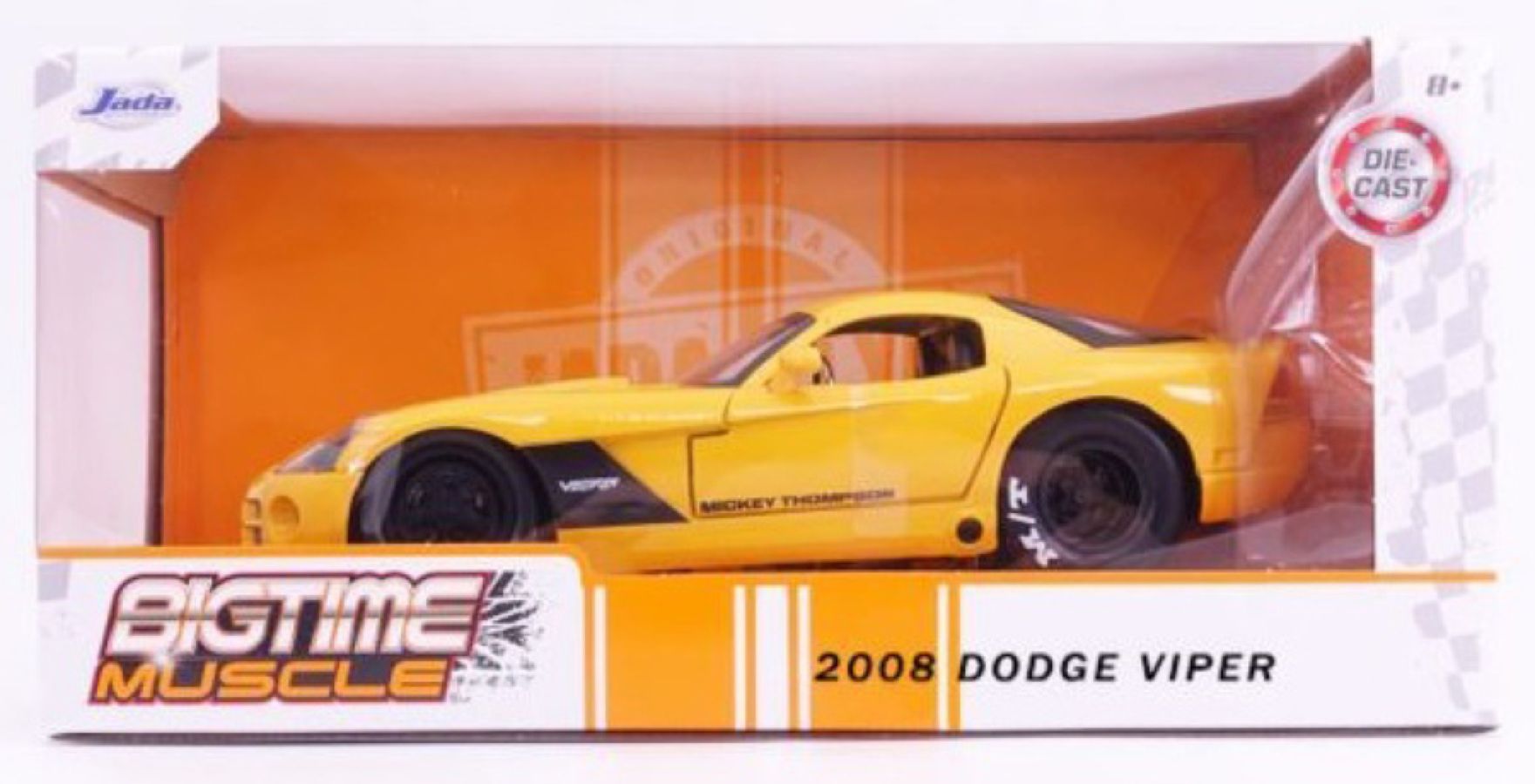 Big Time Muscle - 2008 Dodge Viper SRT10 1:24 Scale