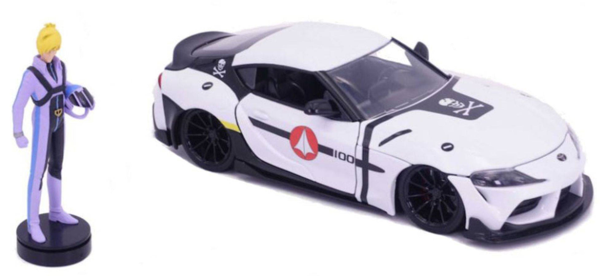 Robotech - Roy Focker & 2020 Toyota Supra 1:24 Scale