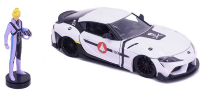 Robotech - Roy Focker & 2020 Toyota Supra 1:24 Scale