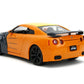 Naruto - Nissan GT-R R35 (2009) 1:24 Scale with Naruto Figure Hollywood Rides Diecast Vehicle