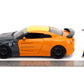 Naruto - Nissan GT-R R35 (2009) 1:24 Scale with Naruto Figure Hollywood Rides Diecast Vehicle