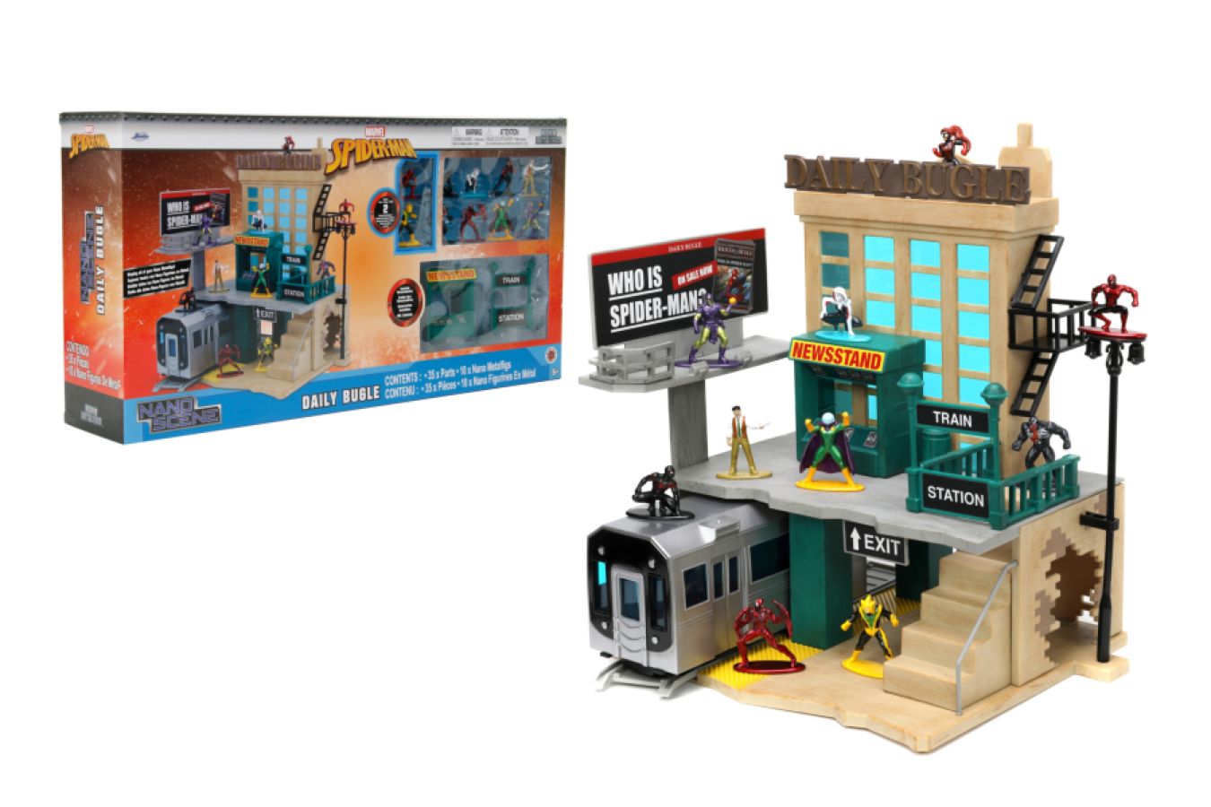 Spider-Man (comics) - New York City Deluxe Nano Scene Exclusive