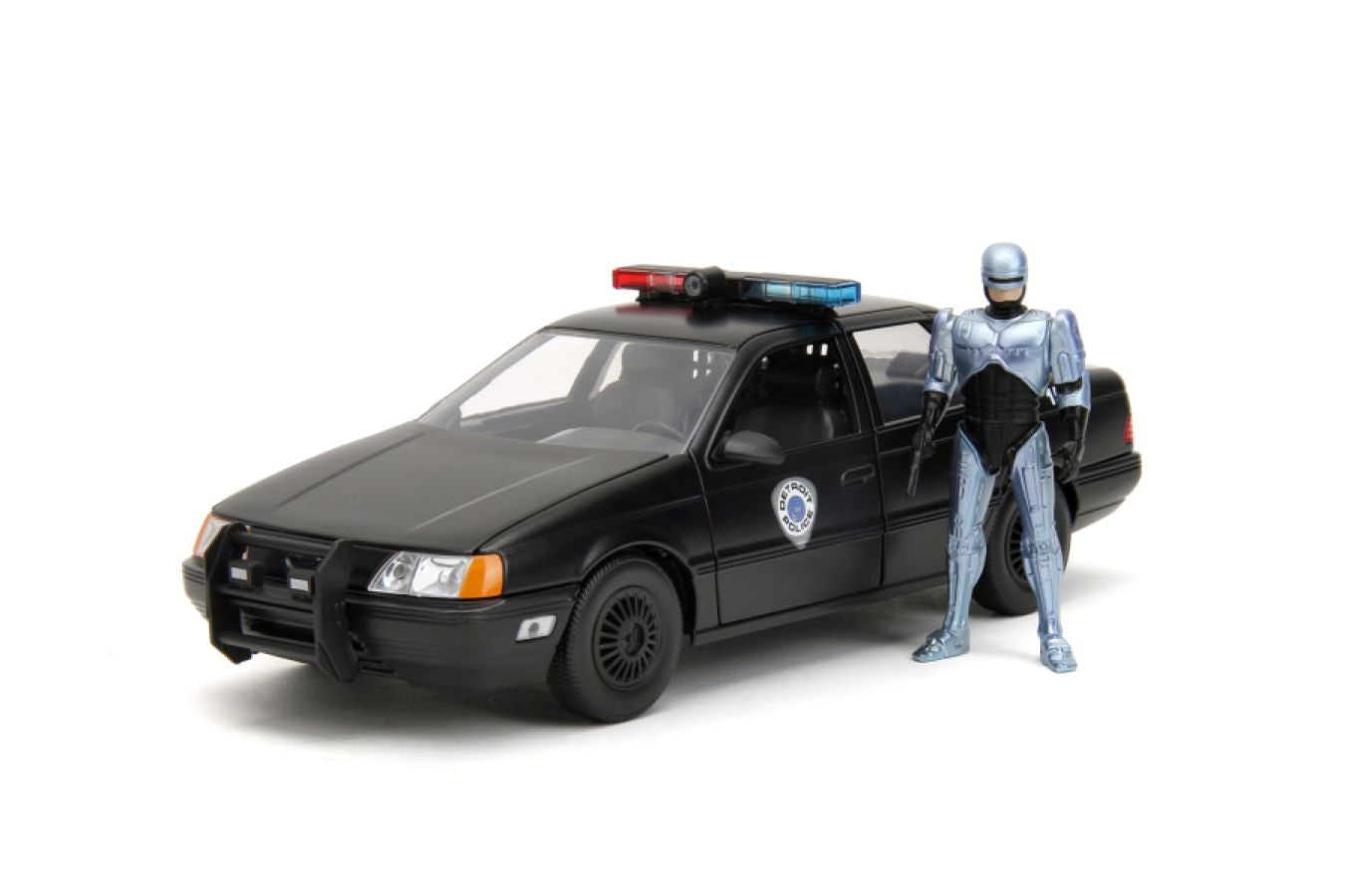 Robocop - 1986 Ford Taurus with Robocop 1:24 Scale Set